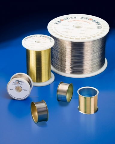 Precious Metal Clad Wire One-Tenth Cost of Pure Precious Metal